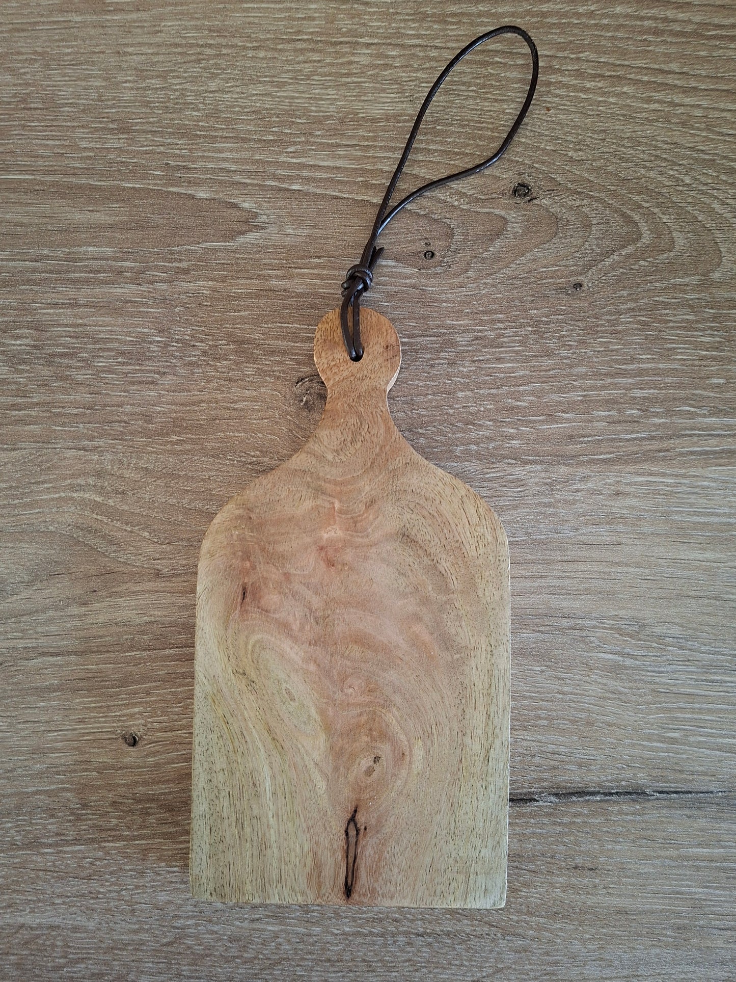 Mango Houten Plankje – Decoratief Woonaccessoire voor Amberblokjes & Cadeau | 19,5 x 10 x 1,6 cm
