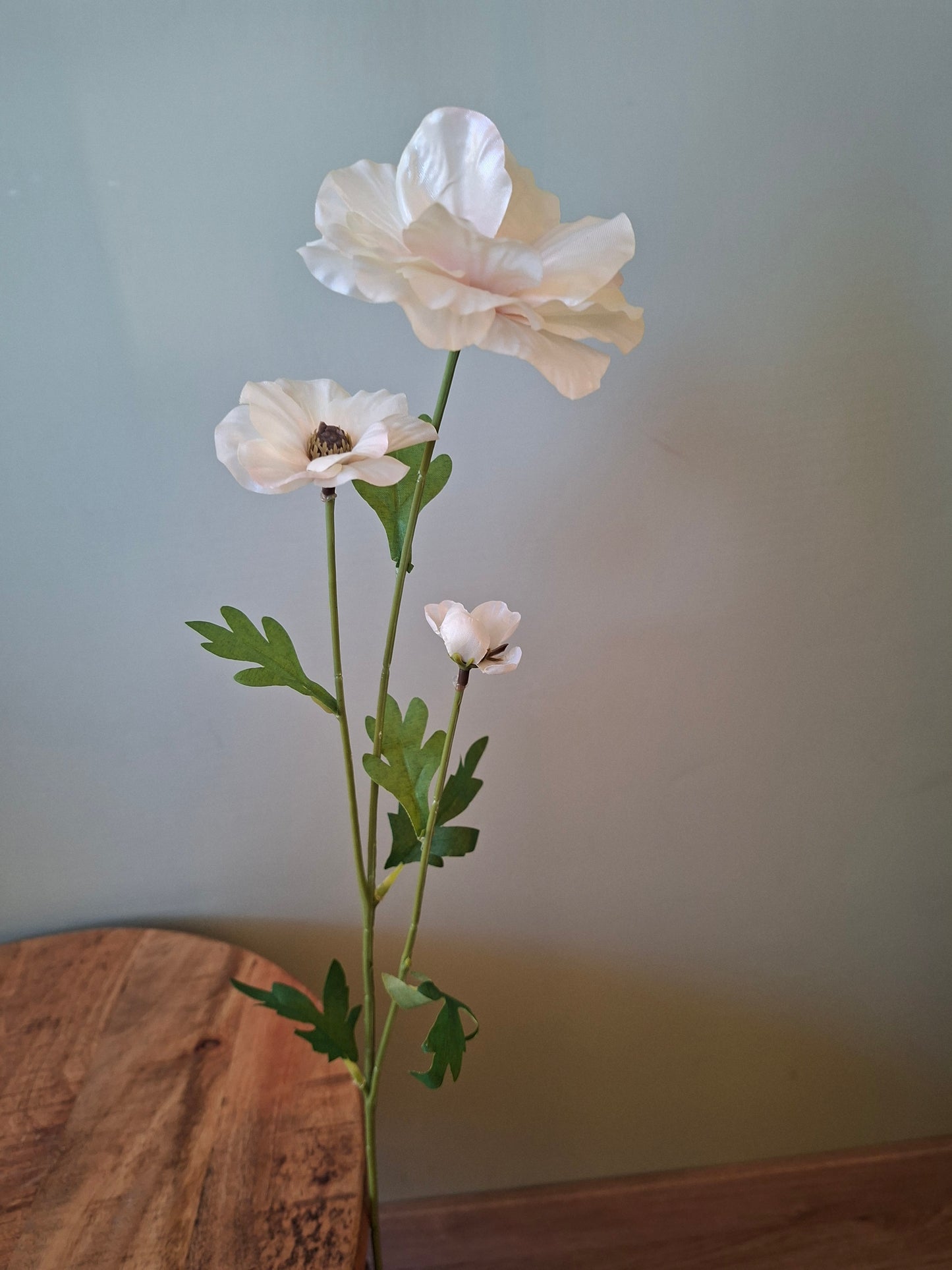 Ranunculus Butterfly kunstbloem L58 cm – elegant en stijlvol woonaccent