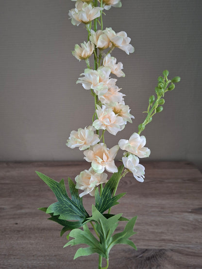 Delphinium Kunstbloem – Crème, Roze & Fuchsia | Decoratieve Bloementak | H78 cm