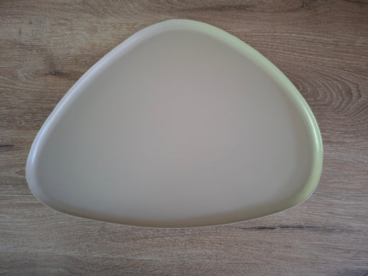Organische metalen tray – sand marble, L28 x B39 cm