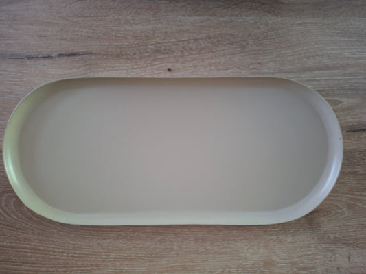 Metalen Dienblad Ovaal – Sand – 40 x 17 x 2 cm