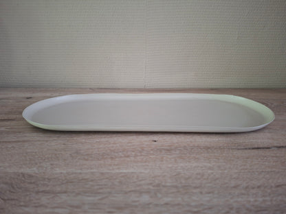 Metalen Dienblad Ovaal – Sand – 40 x 17 x 2 cm
