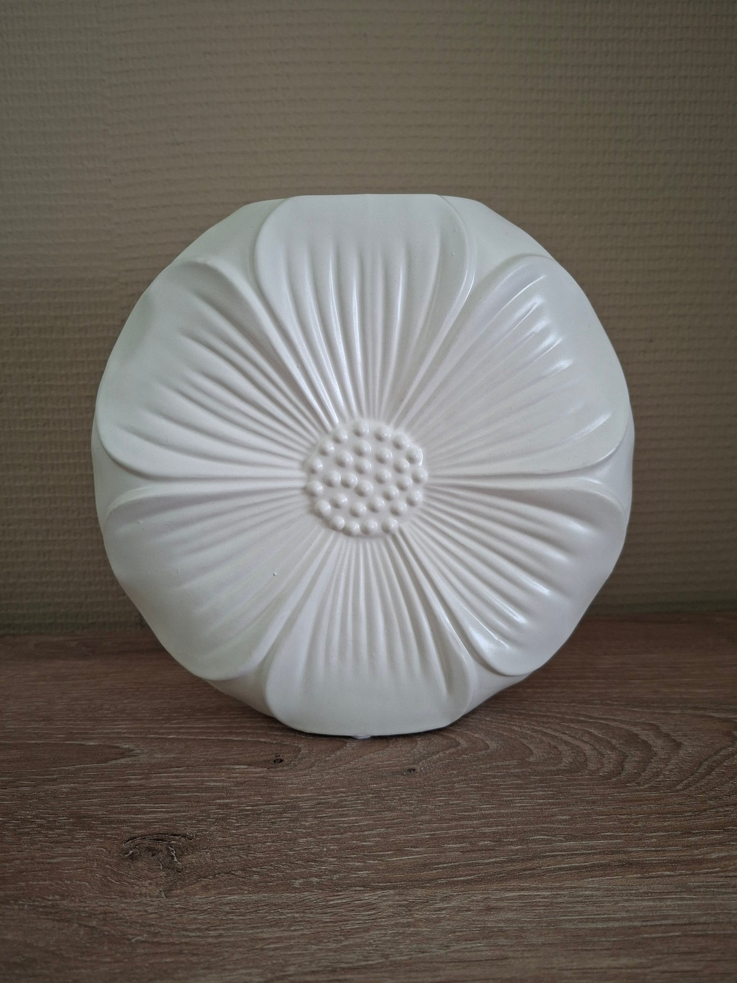 Vaas petal – wit, L22,5 x B6,5 x H21 cm