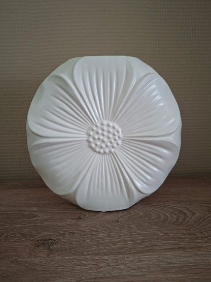 Vaas petal – wit, L22,5 x B6,5 x H21 cm