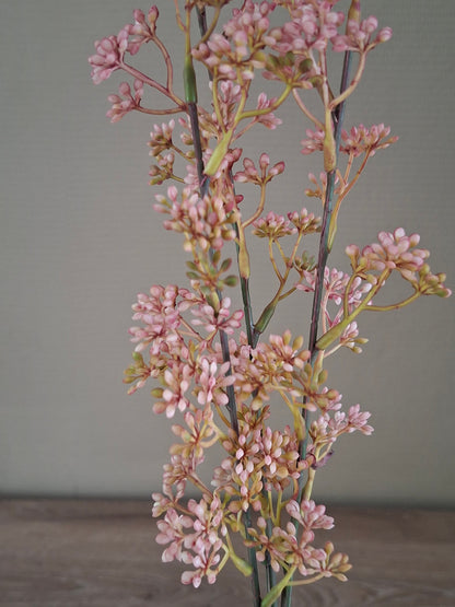 Prunus Rose Kunstbloem – Roze & Donkerroze | Elegante Lentebloesem | 63 cm