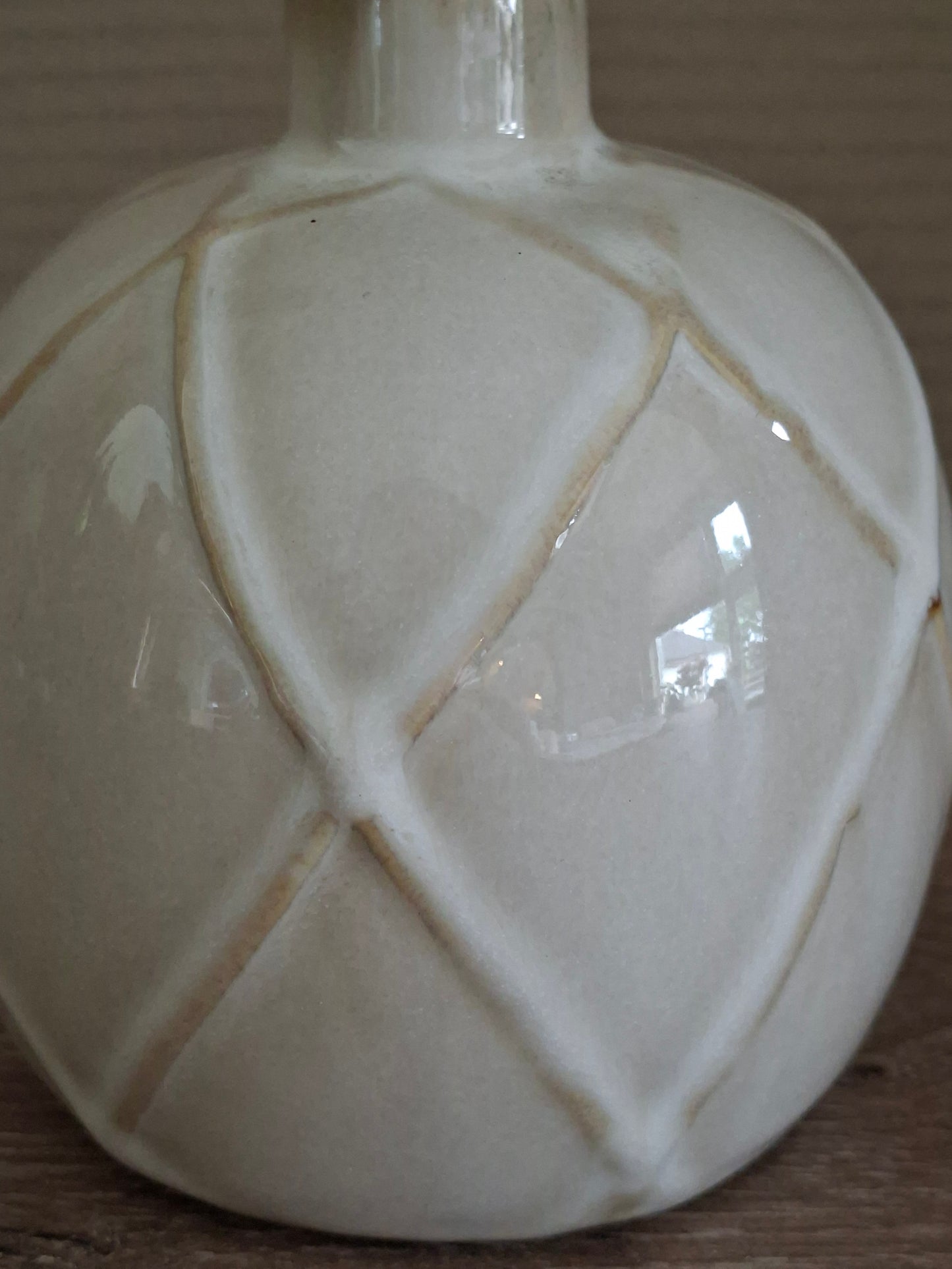 Vaas swirl crème – Ø11 x H11 cm